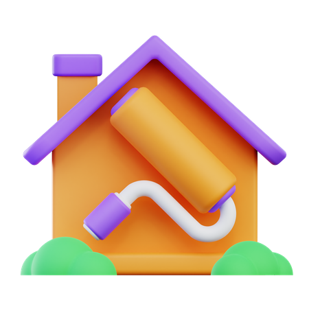 Home Renovation  3D Icon