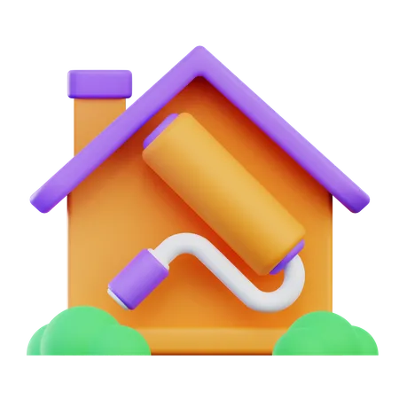 Home Renovation  3D Icon