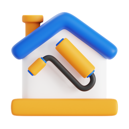 Home Renovation  3D Icon