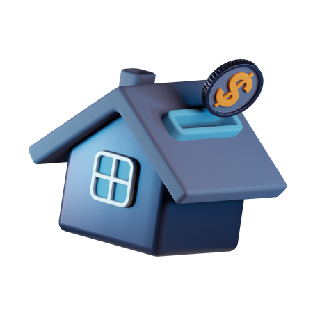 Home Savings  3D Icon