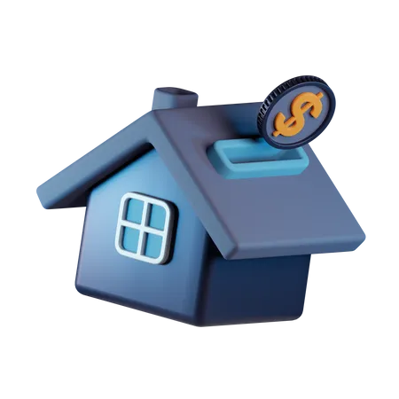 Home Savings  3D Icon