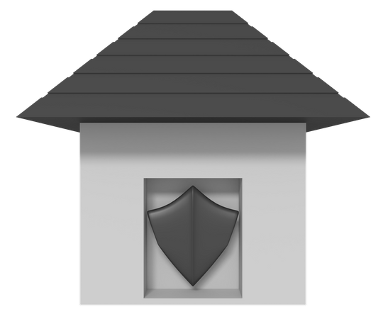 Heimschild  3D Icon