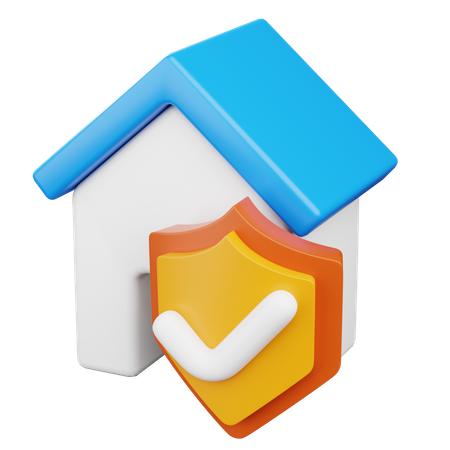 Home Security  3D Icon