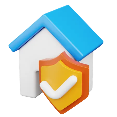 Home Security  3D Icon