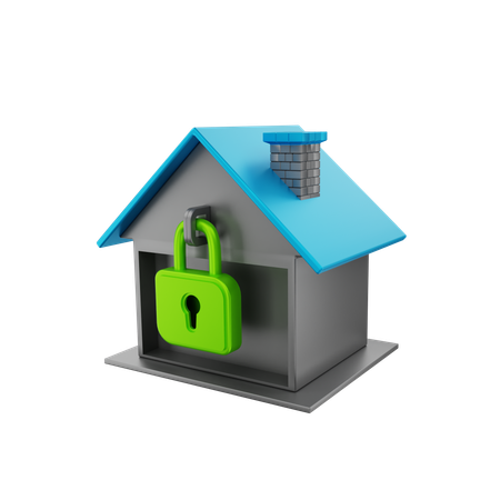 Home Security  3D Icon