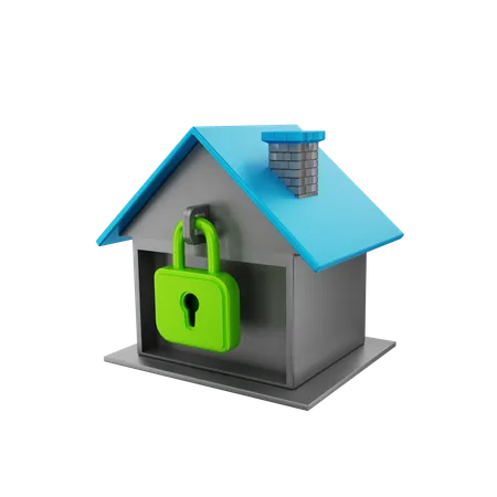 Home Security  3D Icon