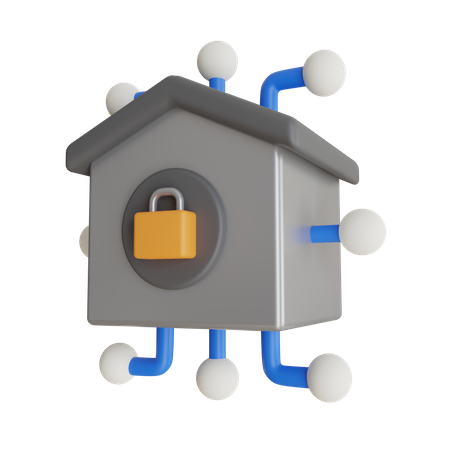 Home Security  3D Icon