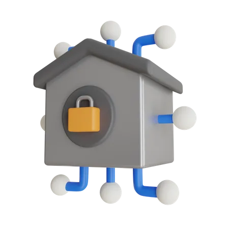 Home Security  3D Icon