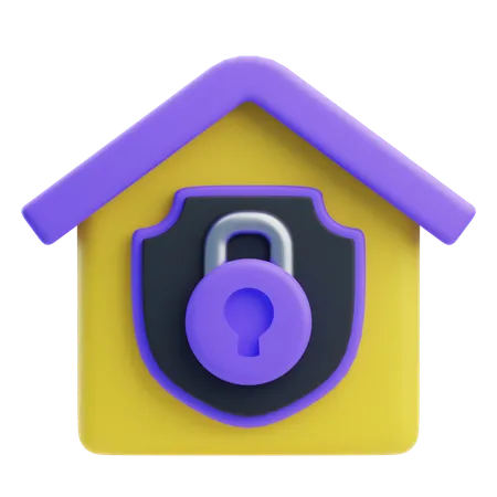 Home Security  3D Icon