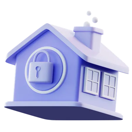 Home Security  3D Icon