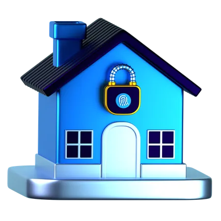 Home Security  3D Icon