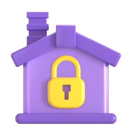 Home Security  3D Icon