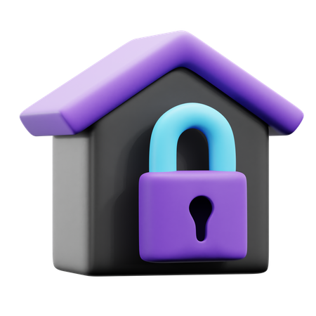 Home Security  3D Icon