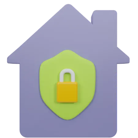 Home Security  3D Icon