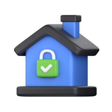 Home Security  3D Icon