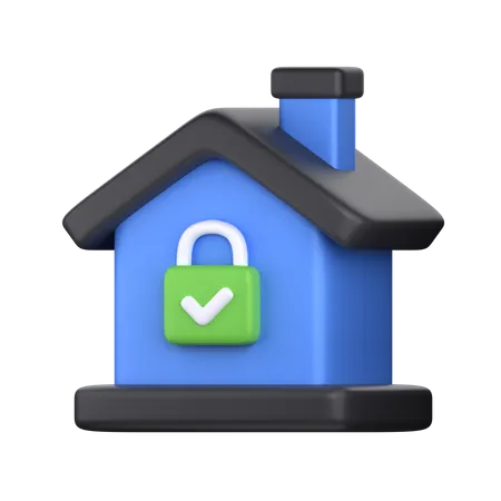 Home Security  3D Icon