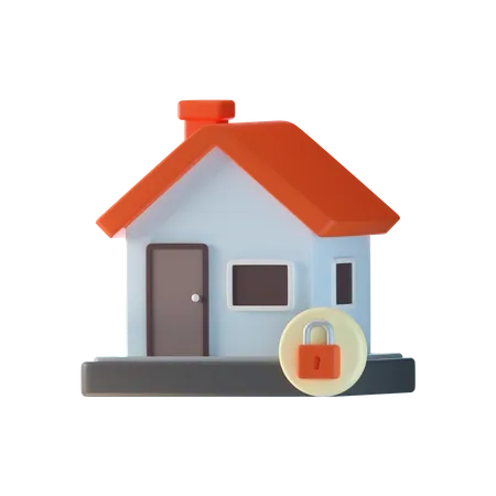 Home Security  3D Icon