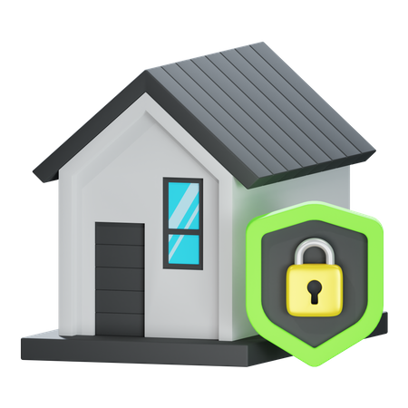 Home Security  3D Icon