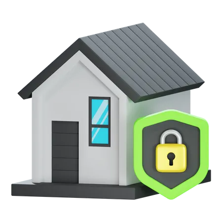 Home Security  3D Icon