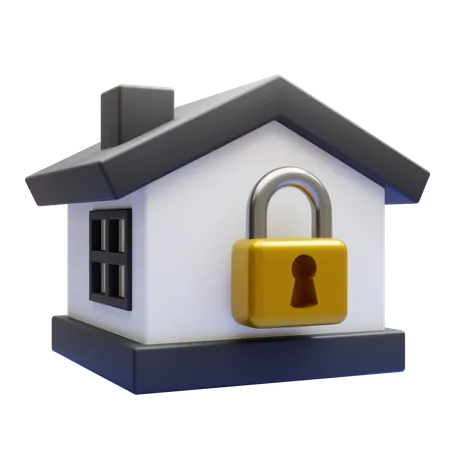 Home Security  3D Icon