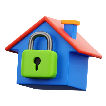 Home Security  3D Icon