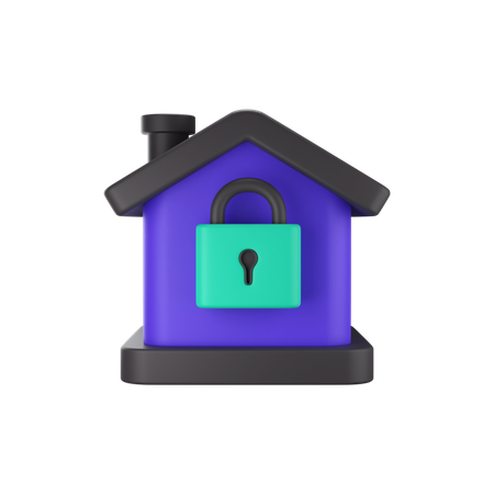 Home Security  3D Icon