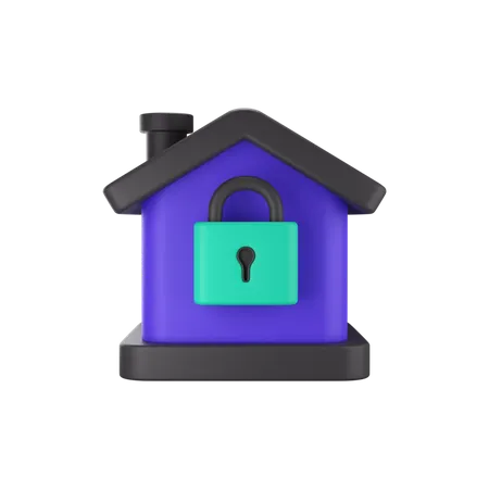 Home Security  3D Icon