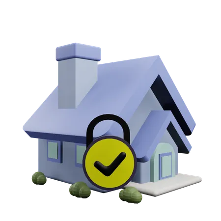 Home Security System  3D Icon