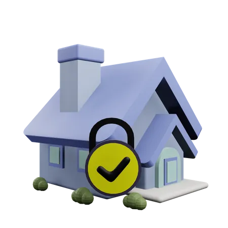 Home Security System  3D Icon