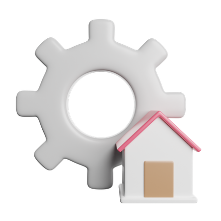 Home Service  3D Icon