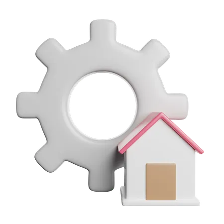 Home Service  3D Icon