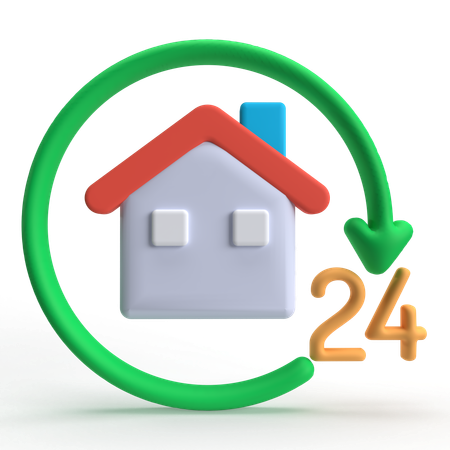 Home Service  3D Icon