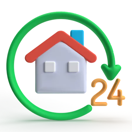 Home Service  3D Icon