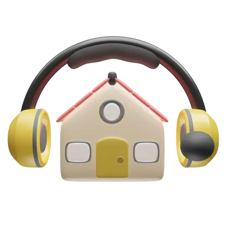 Home Service  3D Icon