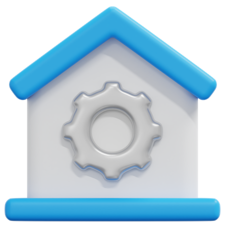 Home Setting  3D Icon
