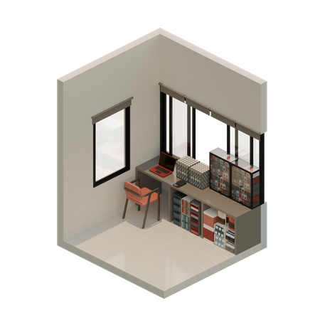 홈 숍  3D Icon