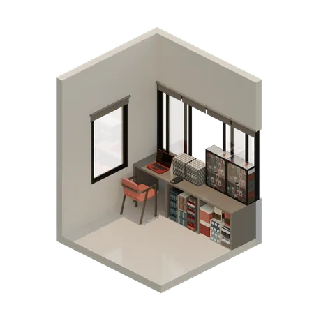 Home Shop  3D Icon