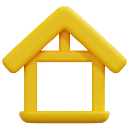 Home Structure  3D Icon