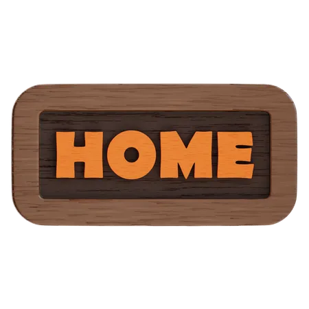 Home "Button  3D Icon