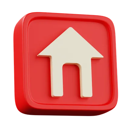 Home "Button  3D Icon