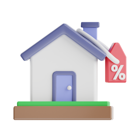 Home Tax 3D Illustration