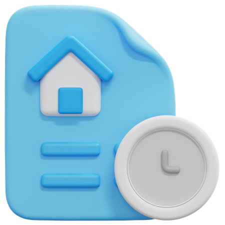 Home Time  3D Icon