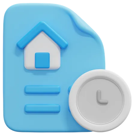 Home Time  3D Icon