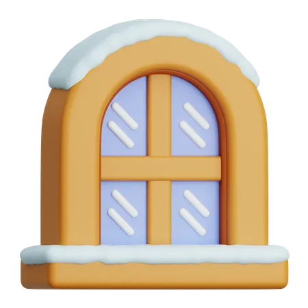 Home Window  3D Icon