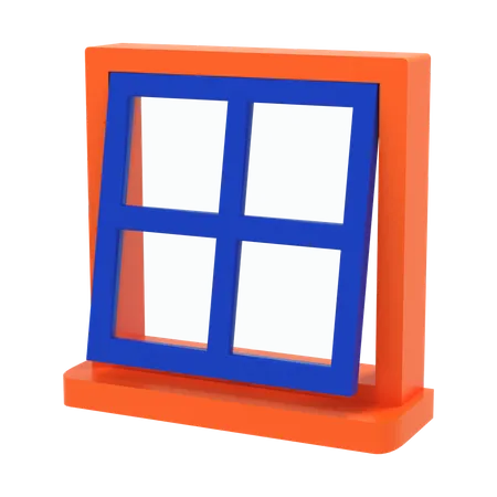 Home Window  3D Icon