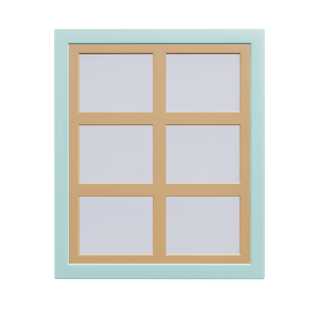 Home Window  3D Icon