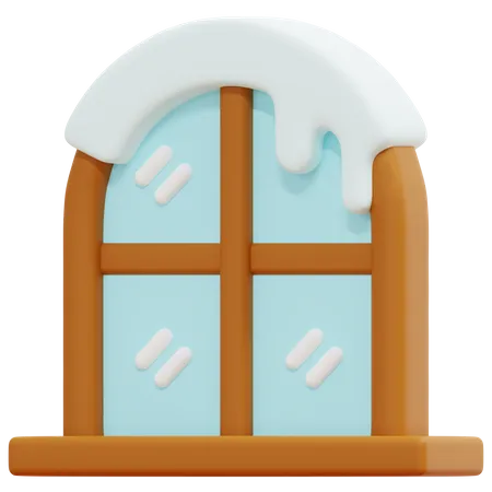 Home Window 3D Icon
