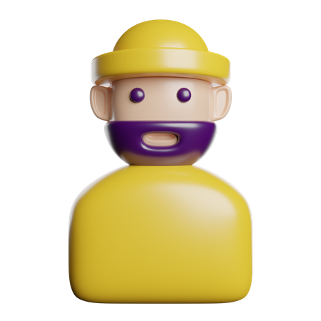 Homeless  3D Icon