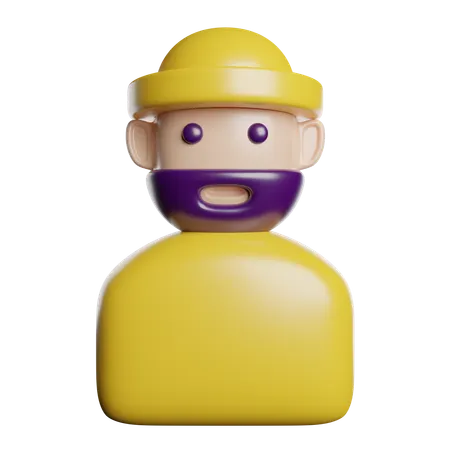 Homeless  3D Icon