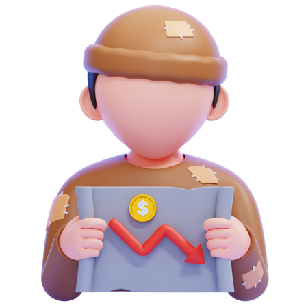 Homeless  3D Icon